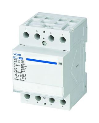 4 bieguny Kontaktor biegów stacjonarnych dla gospodarstw domowych dla temperatury otoczenia -25°C-40°C i 50/60Hz