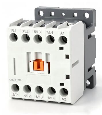 Przemysłowe styczniki AC 6A 24V 48V 110V 220V 50/60Hz na szynę DIN 3-fazowe