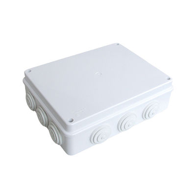 Biała skrzynka elektryczna ABS Wodoodporna obudowa IP65 85*85*50mm